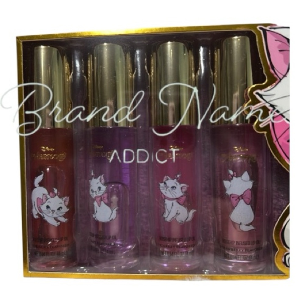 PRICE IS FIRM - Disney Aristocats Rosehip Infused Lip Oil Set - Picture 2 of 3